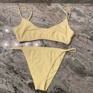 LA hearts swimsuit